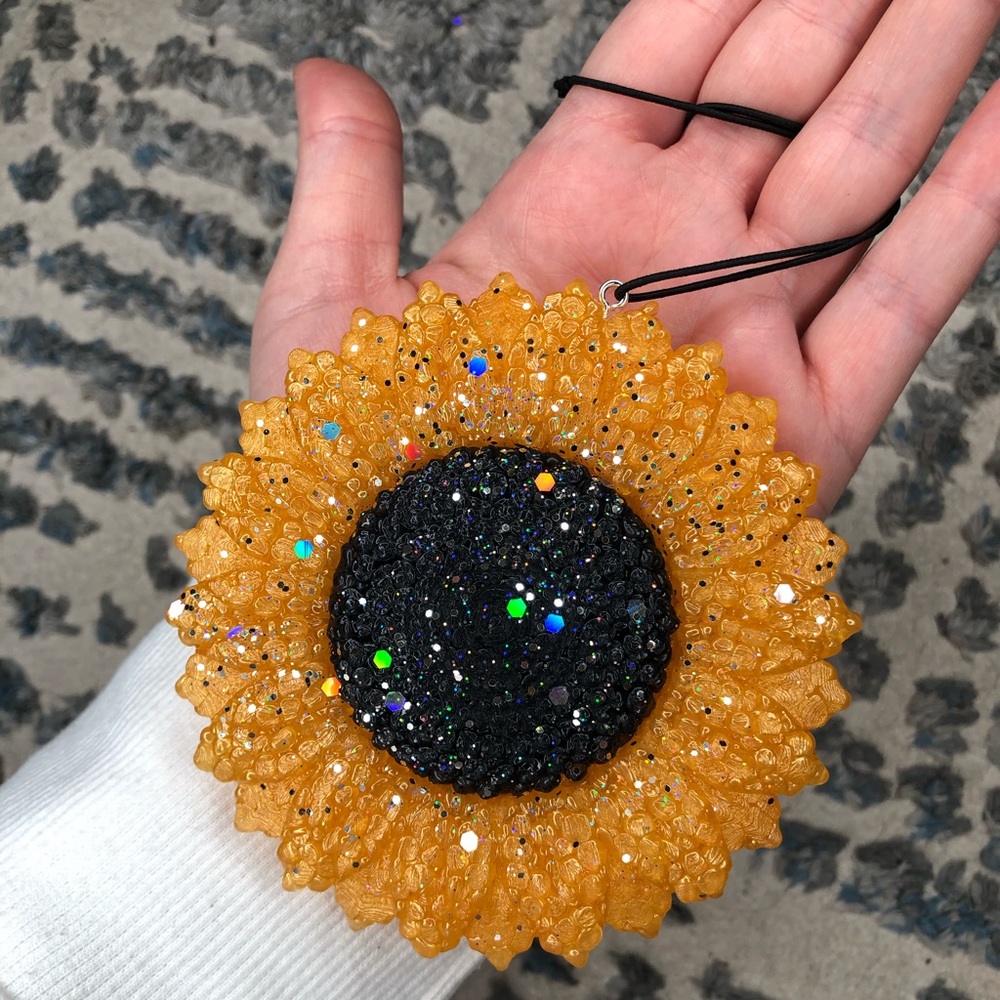 Sunflower Car Freshie